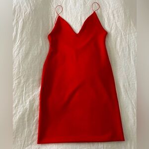 Natalie Rolt Red Mini Dress NWOT Size S/M